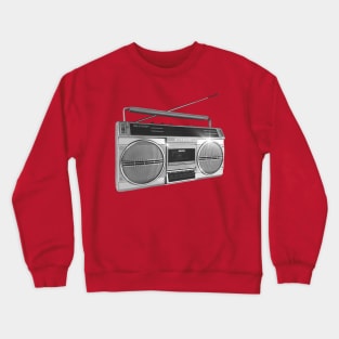 Sharp stereo Crewneck Sweatshirt